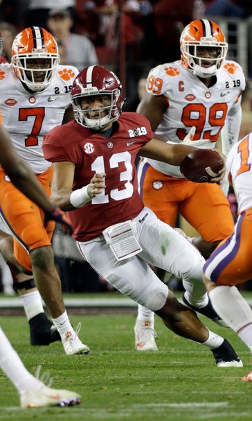 Alabama QB Tagovailoa absorbs lessons from title game
